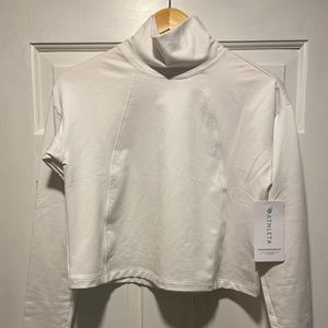 Athleta Whistler Mock Neck Top